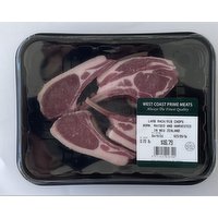 Lamb Rack Rib Chops, 1 Pound